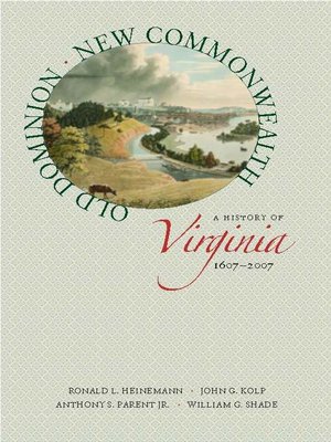 cover image of Old Dominion, New Commonwealth